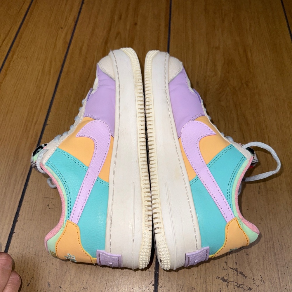 Nike Air Force 1 Shadow Pastel Multi Color Athletic Shoes Sneakers Women's - Picture 6 of 15